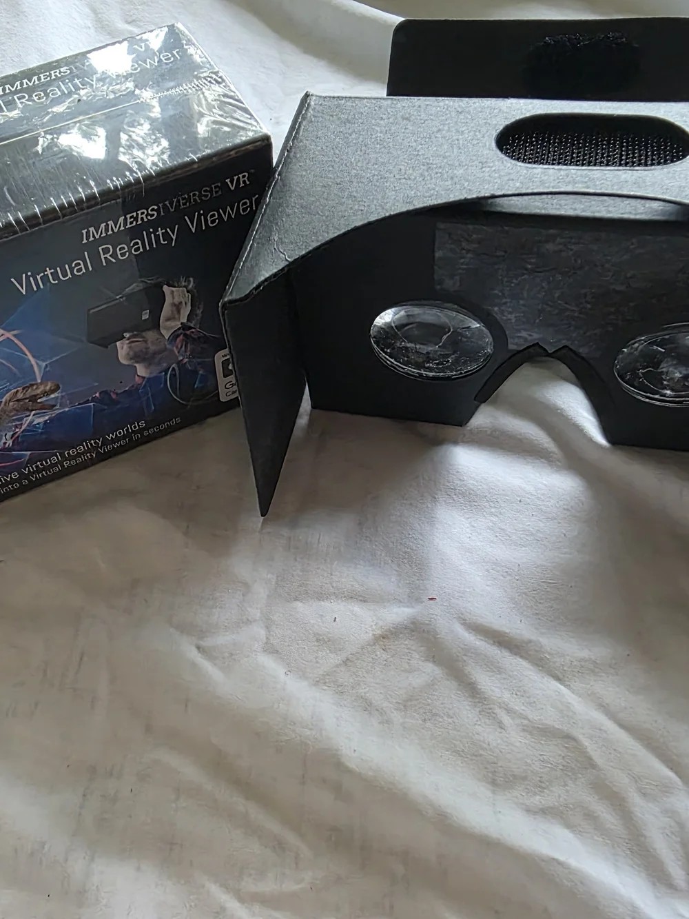 Virtual Reality Viewer Headset - Black